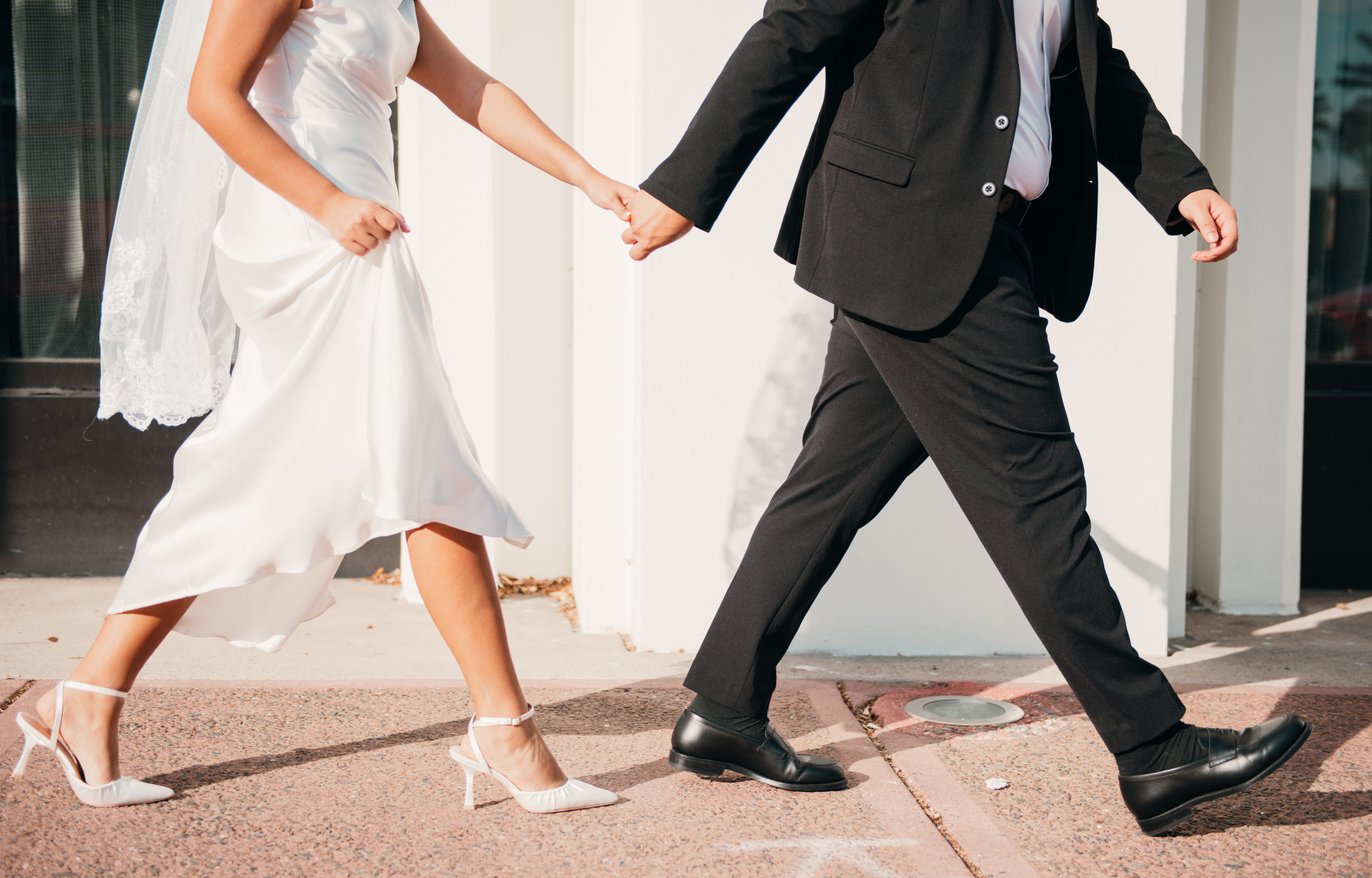 A newborn baby with a flower crown
