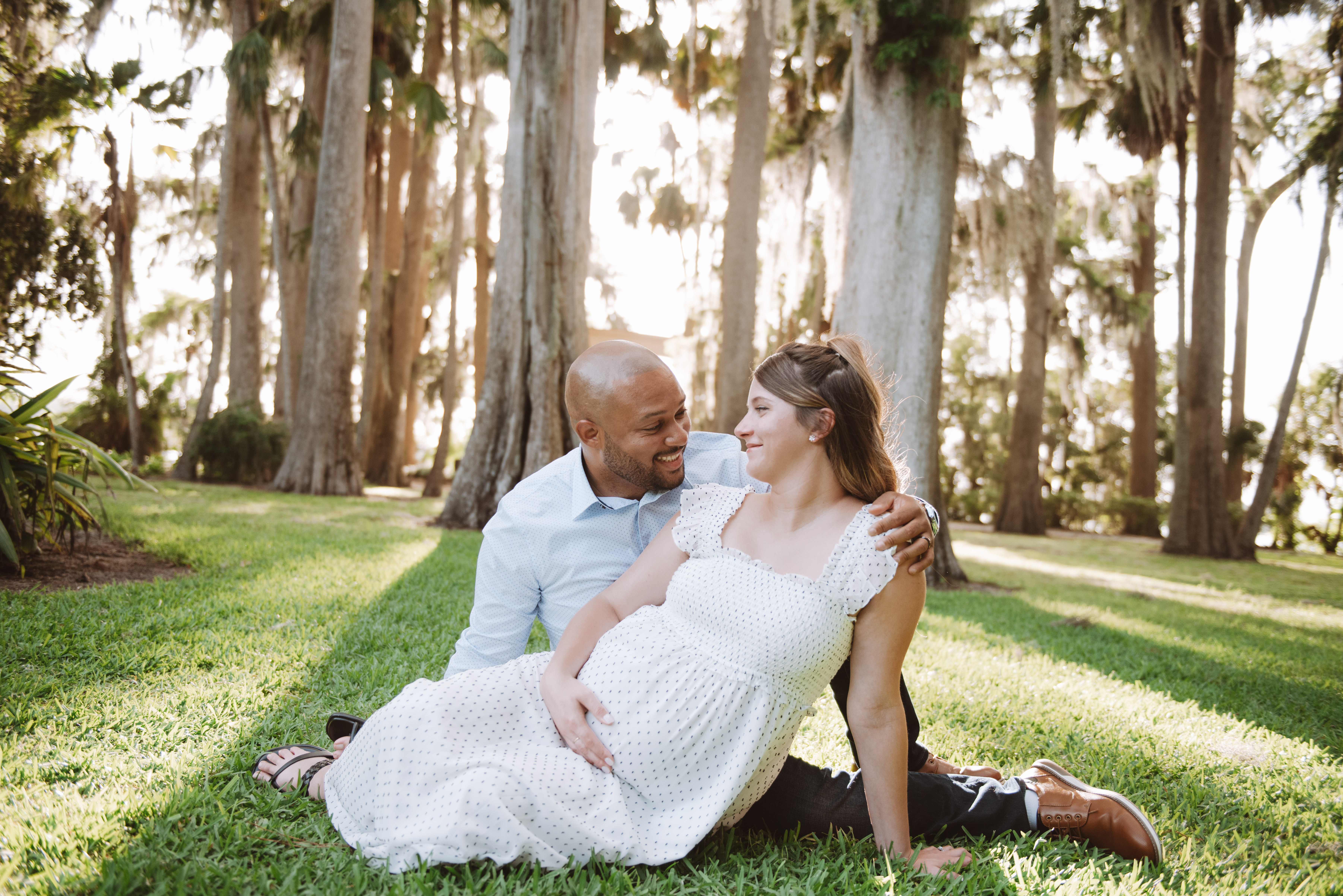 A family with a newborn baby