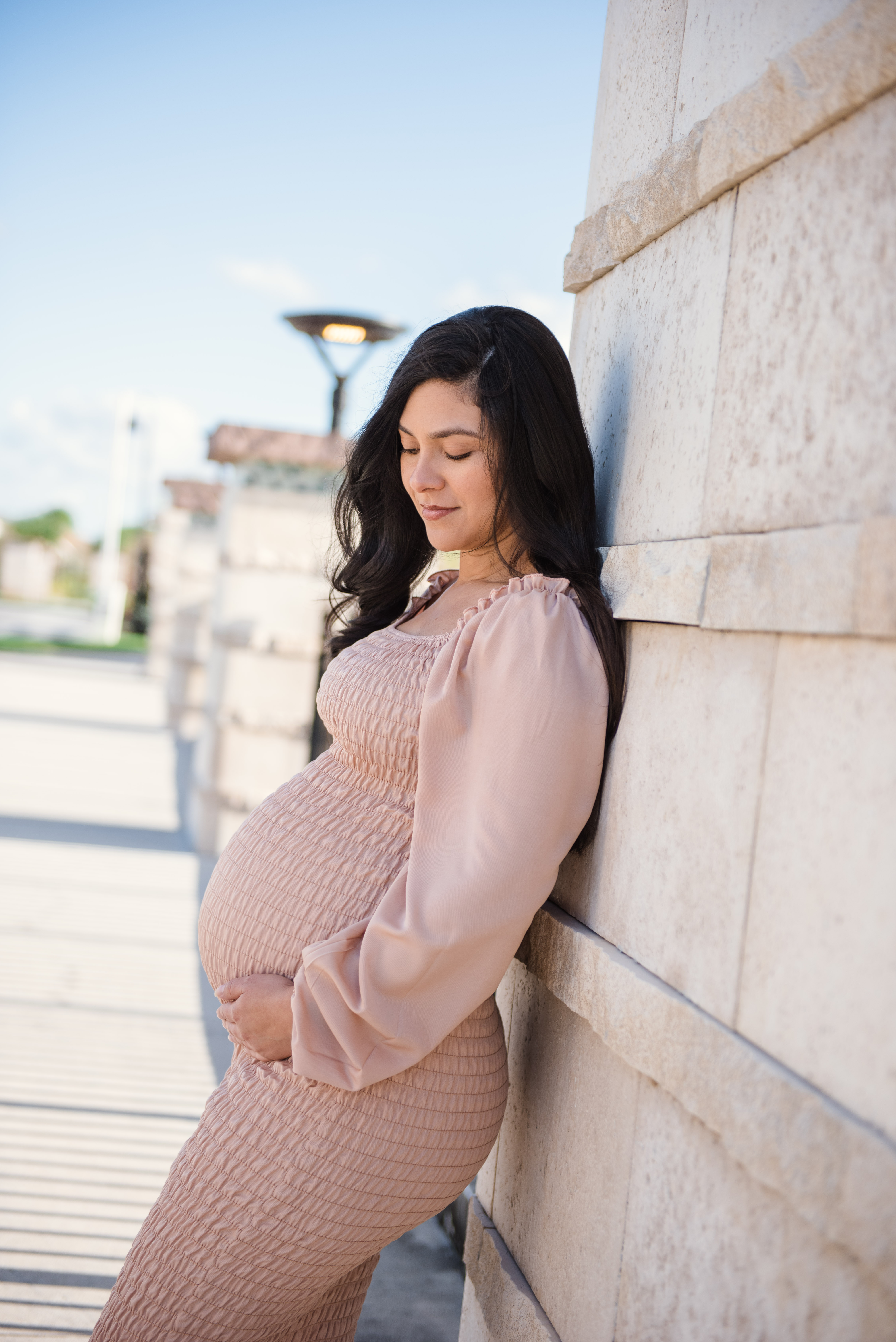 A couple holding hands